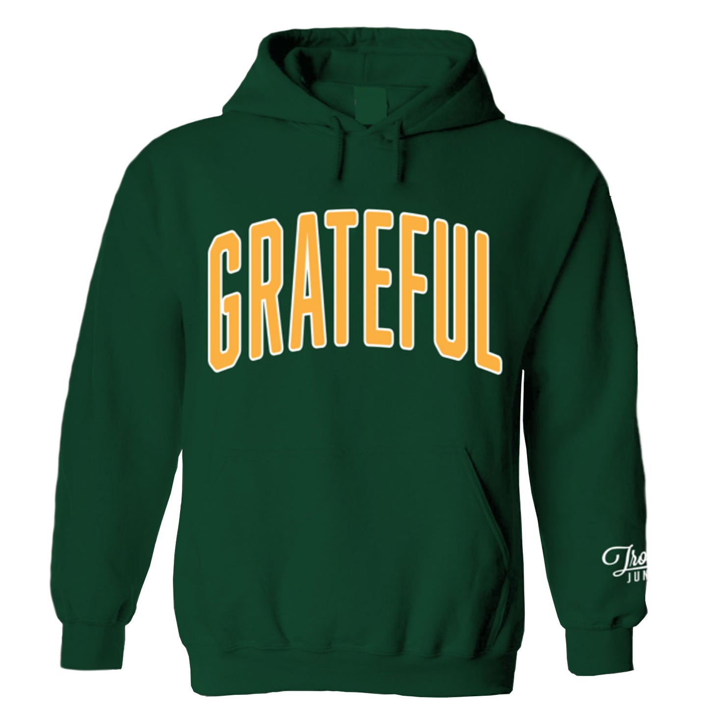 Troy Junker - Grateful - Embroidered Hoodie